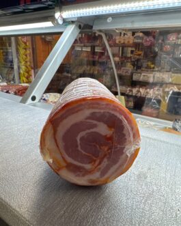 Pancetta Arrotolata Piccante – Salume Artigianale Calabrese