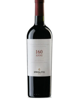 160 Anni Calabria Rosso IGT – Ippolito Annata 2019 | Vino Rosso Italiano