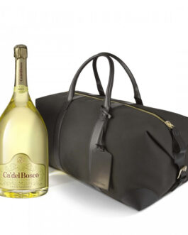 Ca’ del Bosco Cuvée Prestige Jeroboam con Borsone in Pelle – Franciacorta DOCG Extra Brut