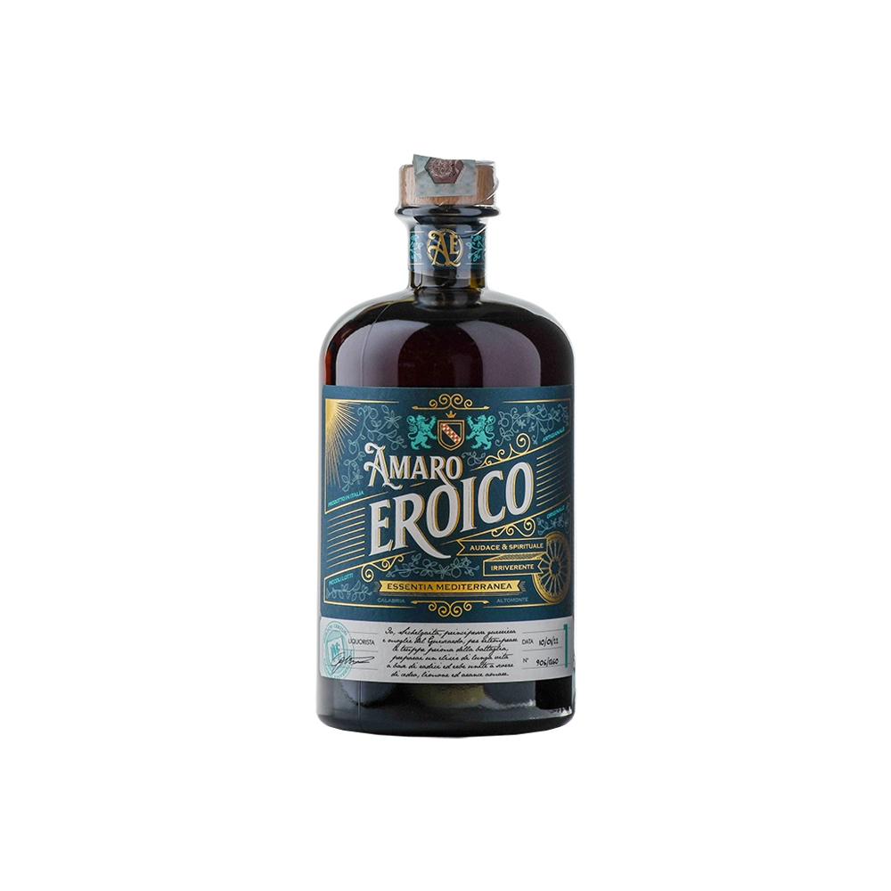 Amaro Eroico Essentia Mediterranea – Amaro Artigianale Italiano