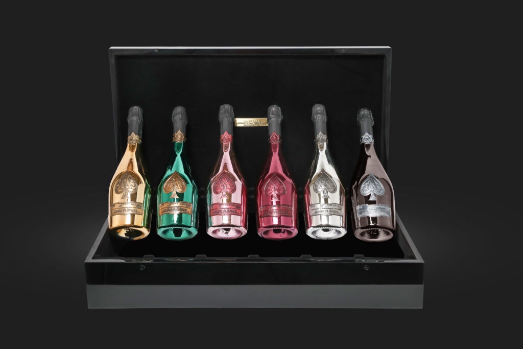 Armand de Brignac La Collection – Cofanetto da 6 Champagne 75 cl