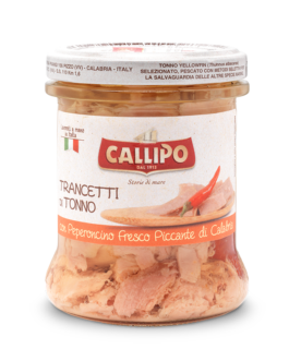 Trancetti di Tonno con peperoncino fresco piccante di Calabria