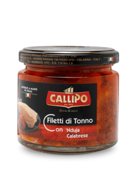 Filetti di Tonno con ’Nduja Calabrese 200 g